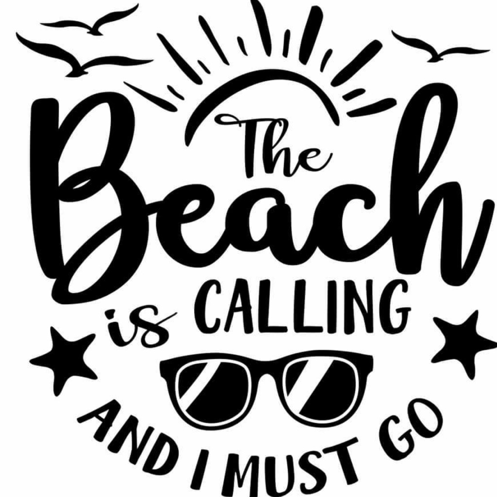 Beach Decal